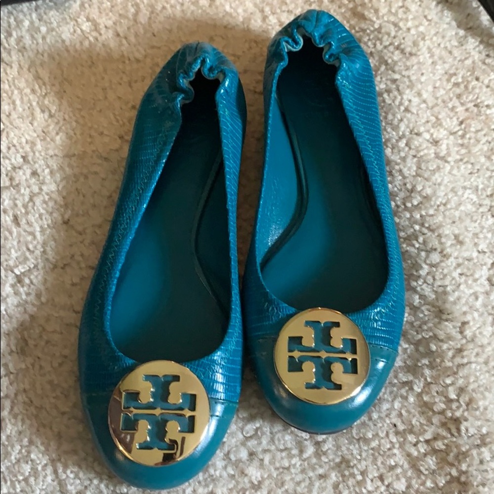 Tory Burch flats-turquoise